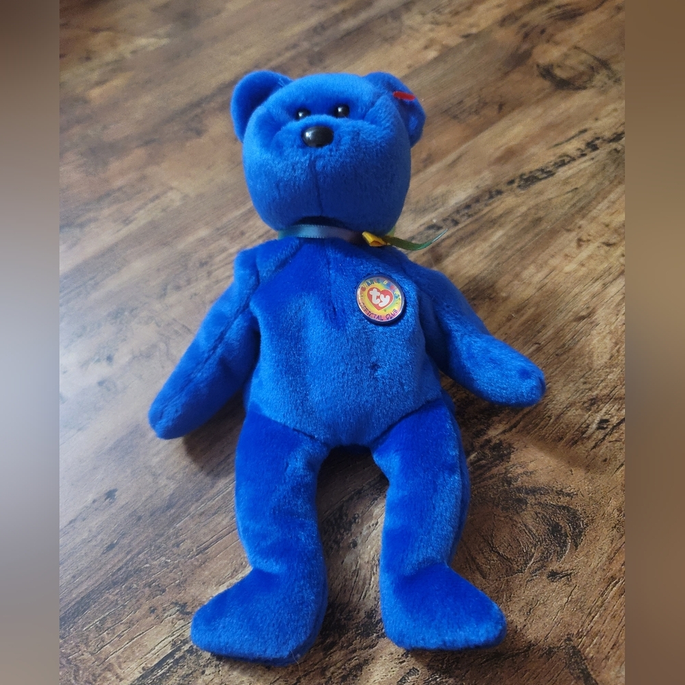 TY Clubby the Bear Beanie Baby